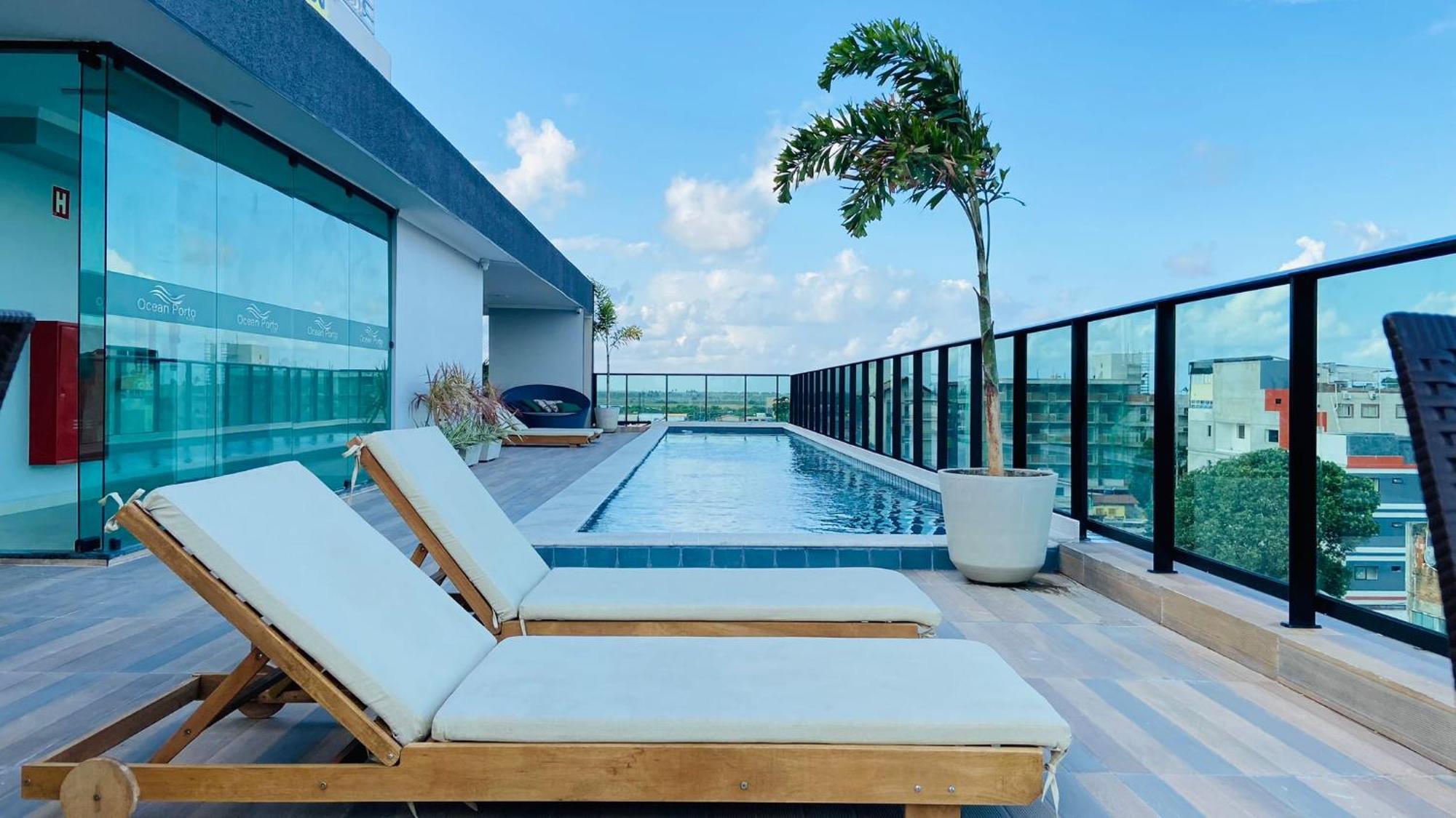 Ocean Porto Flats Aparthotel Pôrto das Galinhas Exteriör bild